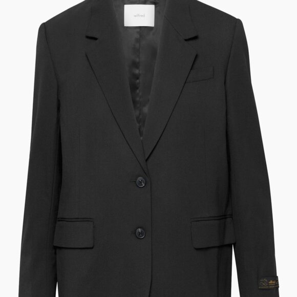 Aritzia Wilfred Francis Blazer XS in HEATHER MEDIUM GREY - Picture 7 of 7